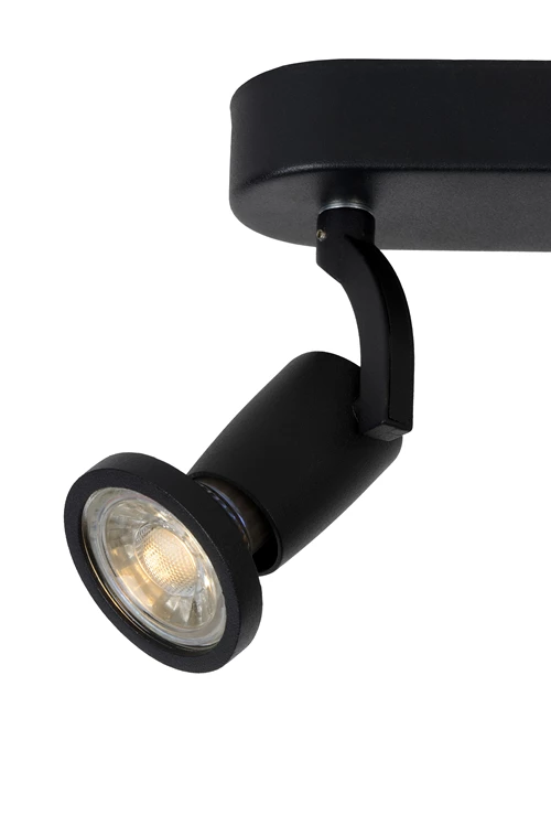 Lucide JASTER-LED - Deckenstrahler - LED - GU10 - 2x5W 2700K - Schwarz - detail 1